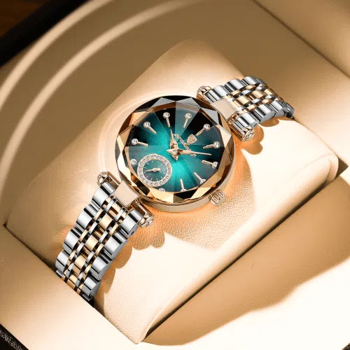 Orologi di lusso per donna di marca top, impermeabili in acciaio inossidabile, al quarzo, con regalo in scatola, in edizione limitata.