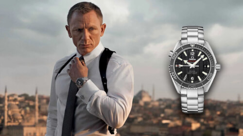 L'Omega Seamaster è stato indossato da Daniel Craig nel film Skyfall, rendendolo uno degli orologi più famosi nei film.