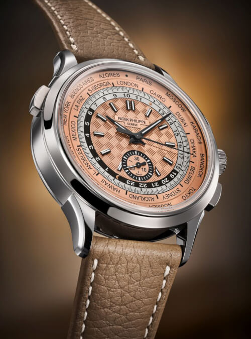 Patek Philippe Cronografo Automatico Ora Universale Ref. 5935A-001, uno dei più iconici orologi da polso della storia.